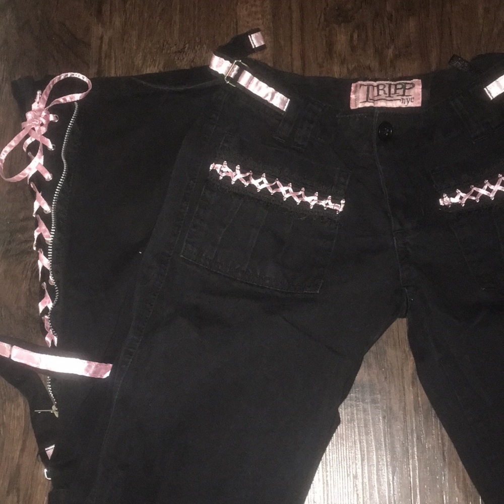 Tripp Nyc Lowrise Flared Pants